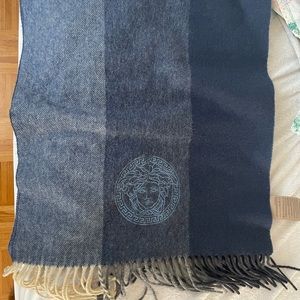 Blue Versace scarf